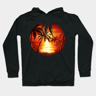 Palm Beach Sunset Hoodie